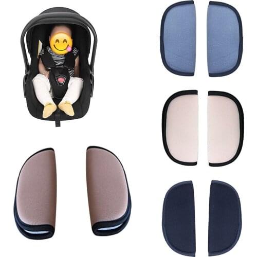 Baby Car Seat Belt Shoulder Pad Stroller Belt Strap Covers Soft Infant Kids Seats Pushchair Universal Stroller Accessories