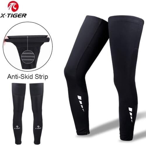 X-Tiger Leg Warmers UV Protection Cycling Arm Warmer Cycling Leg Protection Summer Fitness Running Racing MTB Bike Leg Sleeve