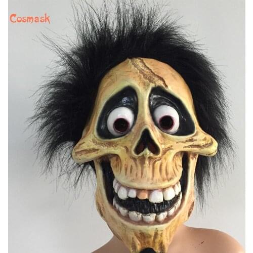 Cosmask Halloween New Latex Mask Devil Headgear Shape Horror Mask Skull Horror Mask