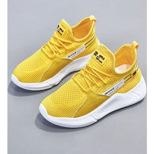 Women Vulcanized Sneakers Casual Shoes Comfortable Mesh Lace-Up Ladies Sport Shoes Lightweight Women Tennis Shoes Basket Femme
