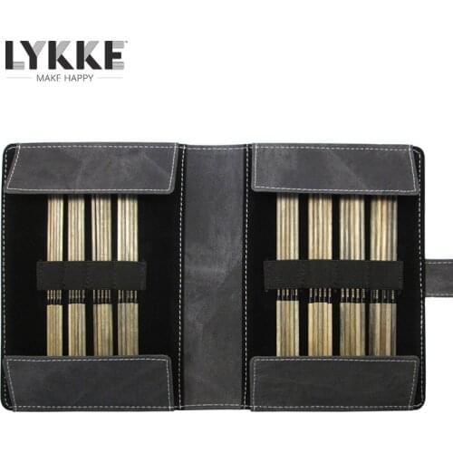 LYKKE 6" (15cm) Double Pointed Knitting Needle Set(size 2.0mm - 3.75mm)