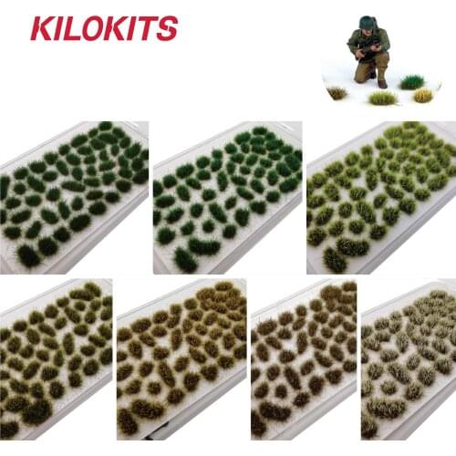 Small Pieces Model Grass Cluster Simulation Plants Building Material 1/35 1/72 1/87 Scales DIY Craft
