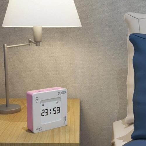 Tiny Practical DIY Time Management Timer Small Size Alarm Widely Applied for Office
