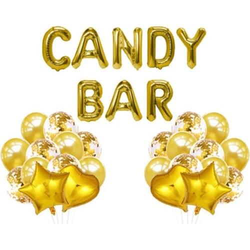 Candy Bar Party Balloons, Candy Bar or Candy Buffet, Candy Birthday Party Decor, Kids Candy Crush Party Decor