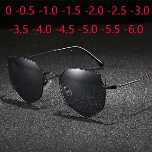 SPH -0.5 to -6 Upscale Prescription Sunglasses Myopia Men Women Fashion Cats Ears Spectacles For Nearsighted