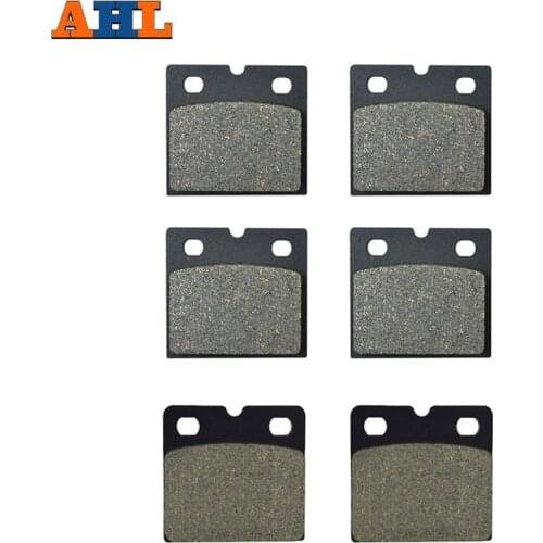 AHL Motorcycle Front and Rear Brake Pads For BMW K75 75-S K75RT K75S K100/2 K100LT K100RS K100RT K 100 RT LT RS 75