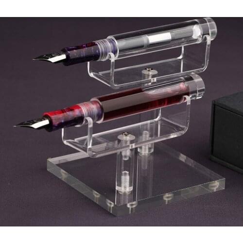 On-Sale! NEW Moonman C1 Dropper Fountain Pen Fully Transparent Large-Capacity Ink Storing Iridium Fine 0.6mm Fashion Gift Pen
