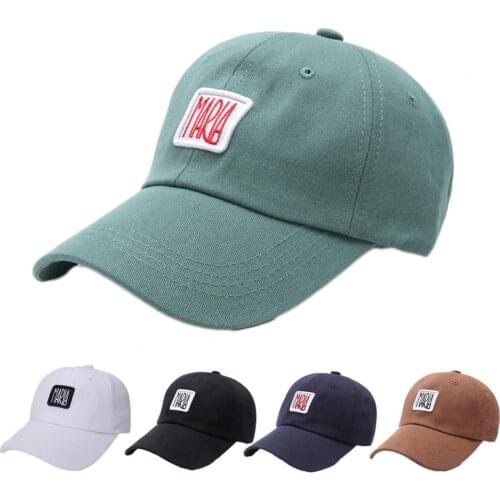 Fitted Hat Fashionable Sun Protective Skin Friendly Unisex Baseball Cap for Daily Wear Solid Color Fashion Adjustable Caps