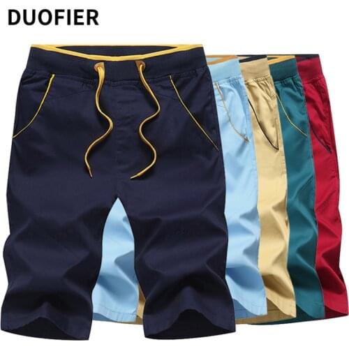 Mens Shorts Summer Daily Casual Cotton Fashion Style Boardshort Bermuda Male Drawstring Elastic Waist Breeches Beach Shorts 5XL