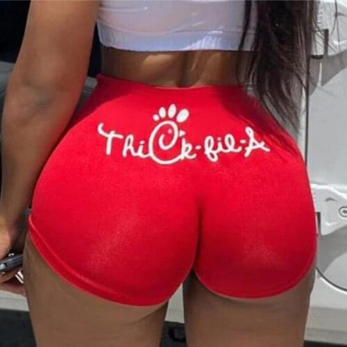 Women Funny Printed Booty Shorts High Waist Sports Short Pants Yoga Letter Print Butt Lifting Sexy Lingerie Sport Running Shorts
