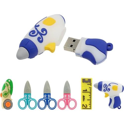 256 GB Key Usb Device Personalized Gift Scissors Pen Flash Drive 4GB 8GB 32GB 64GB 128GB Pendrive 16GB 256GB Memory Stick Funny