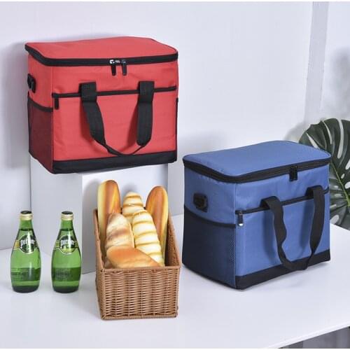 Large Capacity Isotherme Insulated Bag Outdoor Picnic Bag Waterproof Lunch Bags Portable Pack Food Picnic Cooler Bags With Strap