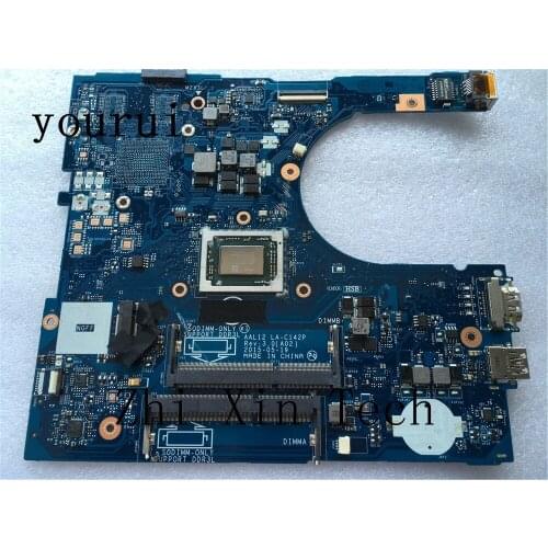 Yourui CN-0GD4HR 0GD4HR GD4HR For Dell Inspiron 5455 5555 Laptop Motherboard AAL12 LA-C142P With A10-8700P CPU DDR3 Test ok