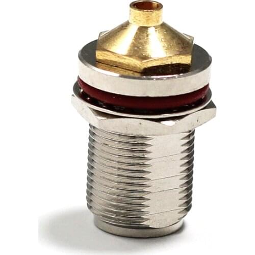 1PC N type Female Bulkhead RF Connector With O-ring Solder For.141" Cable RG402 Wholesale terminal