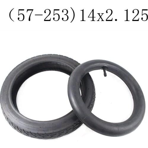 14 Inch Wheel Tire 14 X 2.125 / 54-254 Tyre Inner Tube Fits Many Gas Electric Scooters and E-Bike 14*2.125 Tire FREE SHIPPING