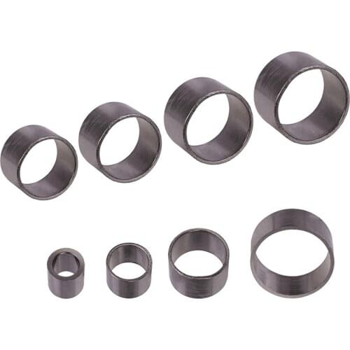 22-55mm Inner 30-60mm Outer Seals Universal Motorcycle Exhaust Pipe Fixing Adapter Leakproof Gasket Sealing Ring