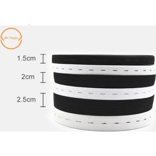 5yard/lot High Quality Flat Elastic Band for Sewing Clothing Accessories Various Specifications are Available for Selection