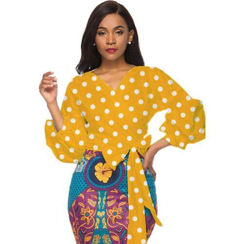 AOMEI Blouses With Sleeves