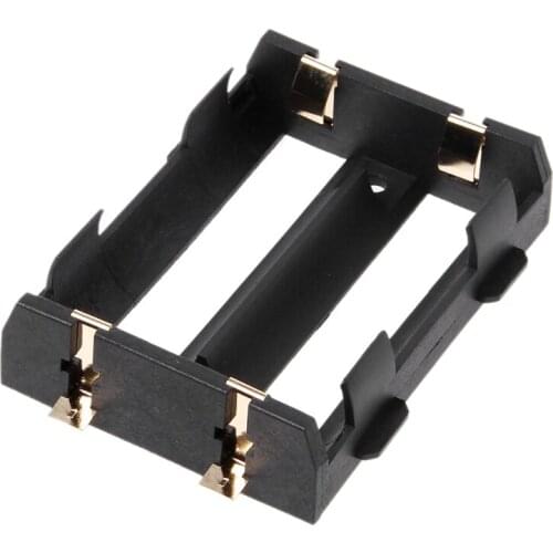 C1FB DIY Battery Container Holder SMD Box For 2x 26650 3.7V Rechargeable Battery 4Pin