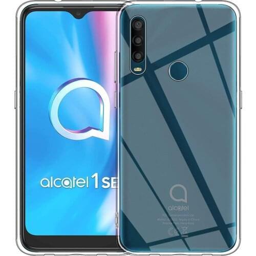 For Alcatel 1SE 2020 Case Alcatel 1S 2020 Case Silicone TPU Soft Back Cover Phone Case For Alcatel 1S 1 S 2020 Bumper Coque