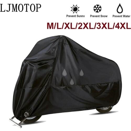 Motorcycle cover M L XL 2XL 3XL 4XL universal Outdoor UV Protector Scooter All Season waterproof Bike Rain Dustproof cover
