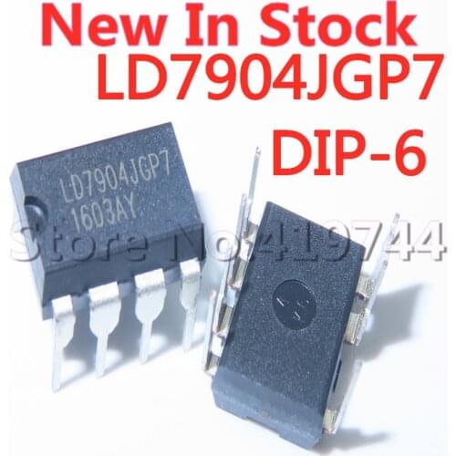 5PCS/LOT LD7904JGP7 LD7904 DIP-6 LCD power management chip In Stock NEW original IC