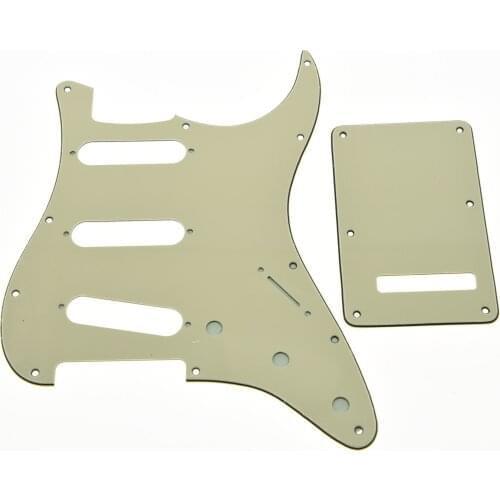 KAISH Aged White ST STtSSS Pickguard With back set