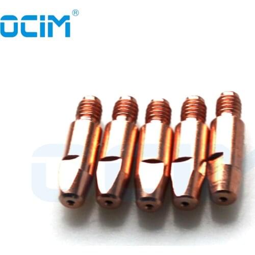 10PCS Contact tip M6*28 for MB 25AK 24kd torch, welding accessories