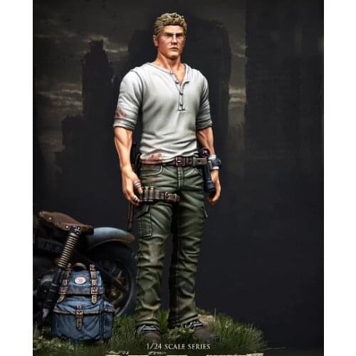 [tuskmodel] 75MM resin model kit P7502(NO MOTO)