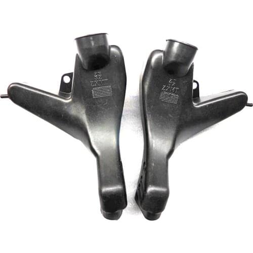 Motorcycle ABS Plastic New Black Ram Air Intake Tube Pipe Duct For ZZR400 1993-1996 ZZR 400 1994 1995