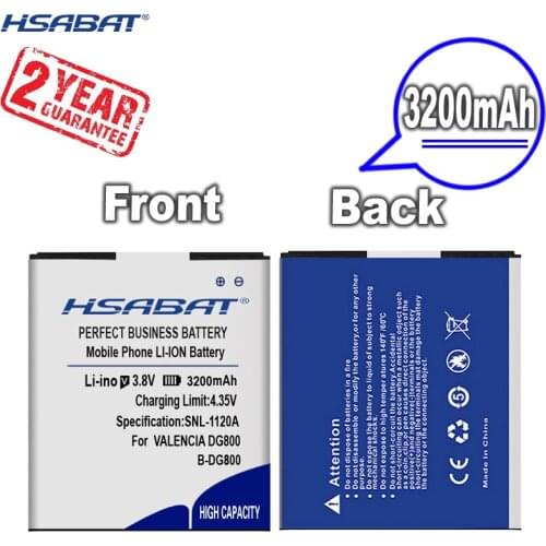 New Arrival [ HSABAT ] 3200mAh B-DG800 Replacement Battery for DOOGEE DG800 / VALENCIA DG800