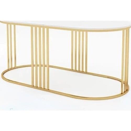 Nordic Simple Office Coffee Tables Modern Minimalist Nail Salon Reception Lounge Area Light Luxury Marble Desks Customized