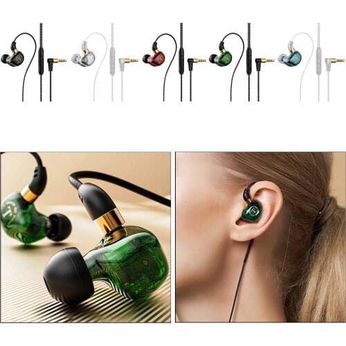 Wired Earbuds, Headphones with Mic, Powerful Bass, Lightweight, Hi-Res Audio, Comfort Fit
