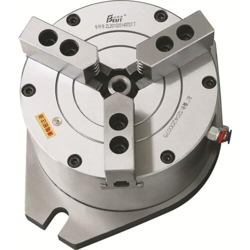 BK110SL Three-jaw vertical solid chuck, hydraumatic and air pressure dual-purpose style