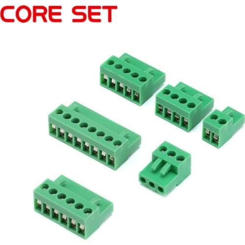 10pcs/lot 3.96mm Pitch Connector 2P/3P/4P/5P/6P/8P HT3.96 300V 10A Pluggable Terminal Block