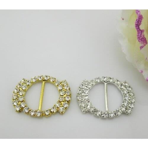 10pcs rhinestone buckle for wedding invitation card 10mm