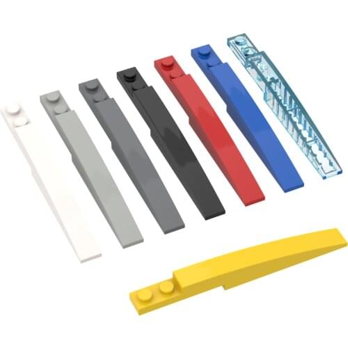 10PCS High-Tech 13731 85970 1x10 Curved Building Blocks Assembles Particles Bricks DIY Education Parts Toy For Children Gift