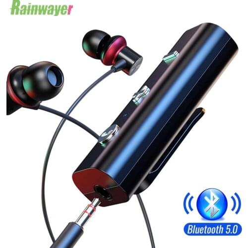 Bluetooth 5.0 Receiver For 3.5mm Jack Earphone Wireless Adapter Bluetooth Aux Audio Music Transmitter For Headphone