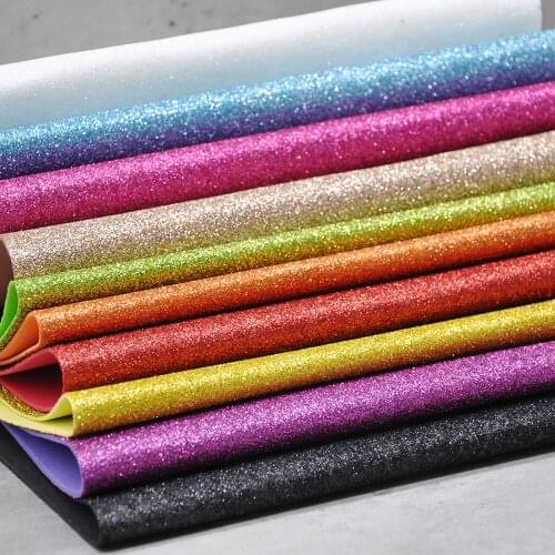 5pcs 2MM Thick A4 with Gold Powder Sheet Material Glitter Bright Sponge Paper Foam Paper Kindergarten Handmade Scrapbooking