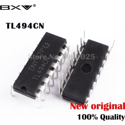 10PCS TL494CN DIP16 TL494C DIP TL494 494CN DIP-16 new and original IC In Stock