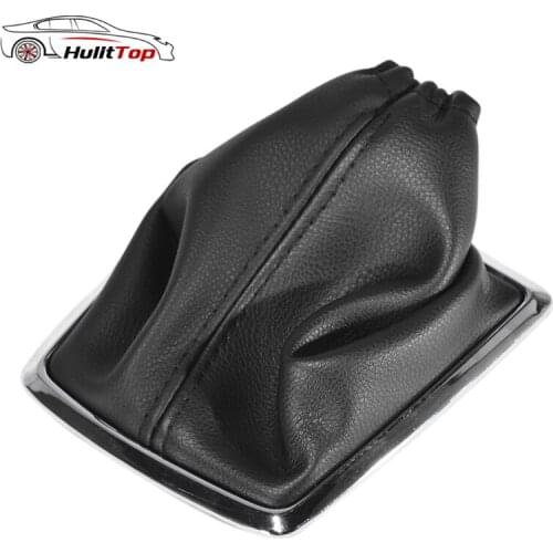 Car Gear Shift Stick Gaiter Boot PU Leather Dust Cover Replacement For Ford Focus 2005-2012 Gear Shift Gaiter Car Accessories
