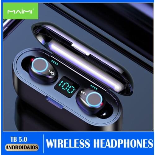 F9 Macaron wireless headset 2021 new high-end small binaural mini invisible in-ear sports suitable for Xiaomi oppo Huawei