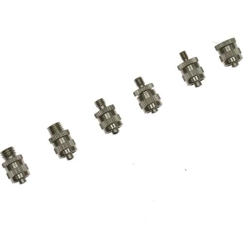 Dispensing glue subpackaging syringe barrel luer lock adapter Fitting Connector Metal Nickel Plated Brass