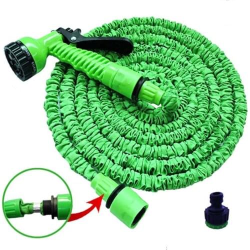 25FT-250FT Expandable Magic Garden Watering Hose 5m - 37.5m Flexible Retractable Irrigation Pipe with Spray Gun Riciadora Goteo
