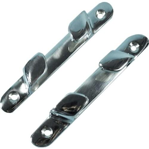 2X Boat Stainless Steel 6" Cleat Line Straight Bow Chock for Marine Yacht