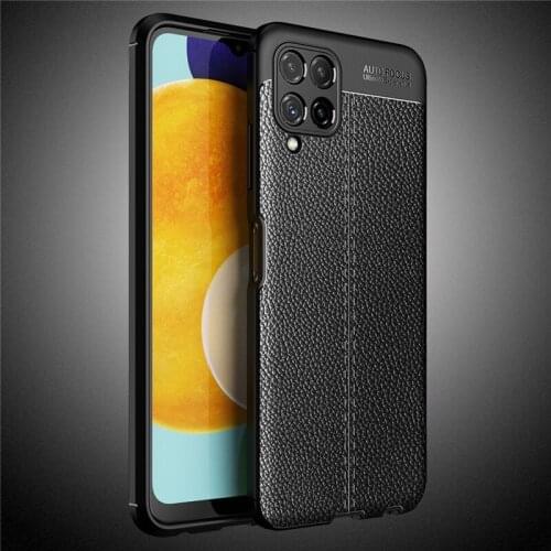 Leather Case For Samsung Galaxy M32 Case For Samsung Galaxy M32 Cover Shockproof Soft TPU Phone Coque For Samsung Galaxy M32