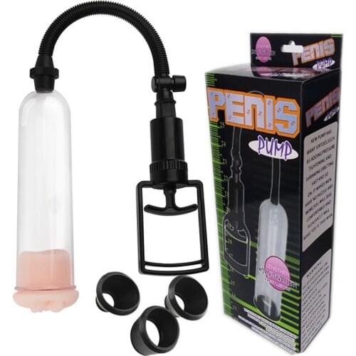 Manyjoy Penis Extender Penis Pump Dick Enlargement Penile Enlarger Vacuum Pump Male Masturbator Adult Sexy Toys For Men