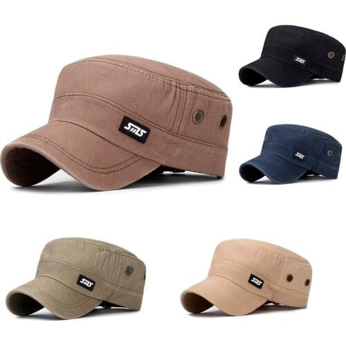 Fashion Unisex Military Style Flat Cap Vintage Baseball Cap Sport Sun Hat Mens Hats Gentleman Men Hat Winter Elegant Retro Z0126