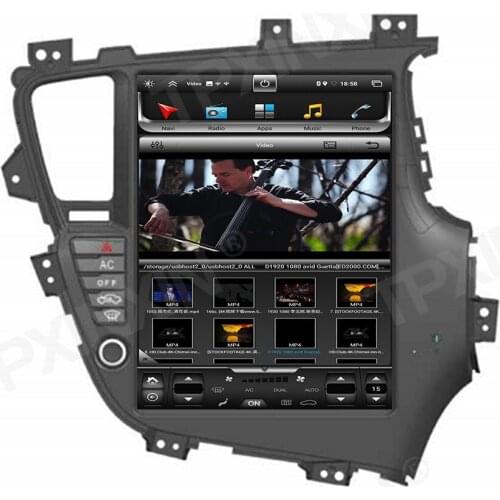 For KIA Optima/KIA K5 2010-2013 RHD Tesla Style Android 9.0 Multimedia Player Car Navigation Stereo Headunit Auto Radio Carplay