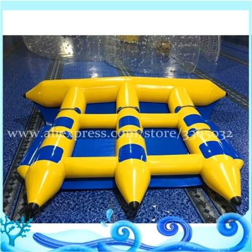 Inflatable Boat/Inflatable rowing paddle Boat Inflatable Flying Fish Banana Boat for Sale